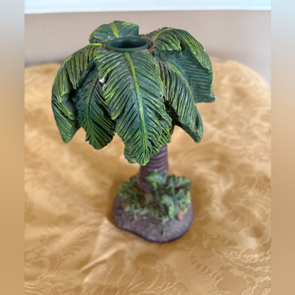 Decorative Palm Tree Candle Holder